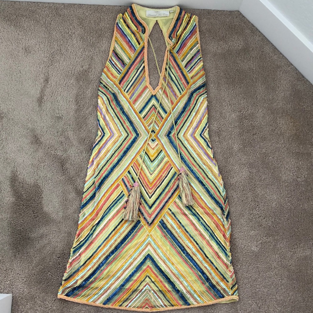 Diamond for eden beaded dress